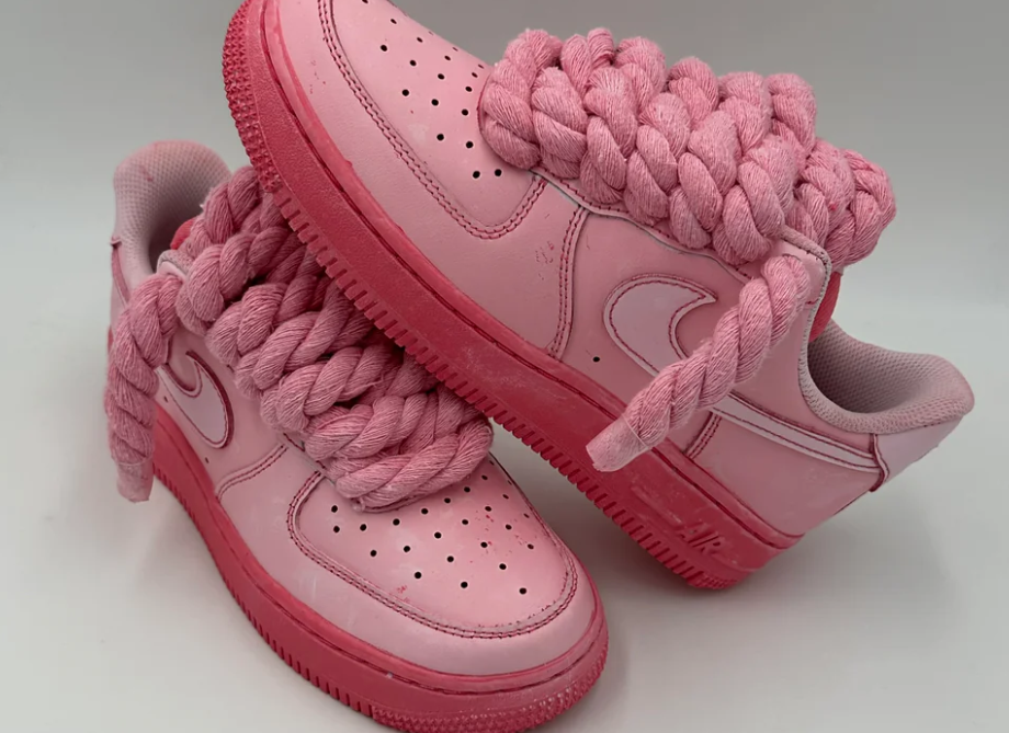 Nike Air Force 1 “Rope Laces” Total Pink