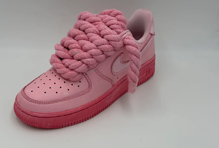 Nike Air Force 1 “Rope Laces” Total Pink