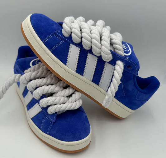 Adidas Campus 00s Blue “Rope Laces” White